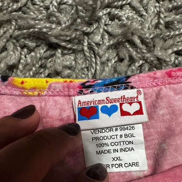 2000s Butterfly Boho Core Shirt Size XXL - Picture 2 of 6